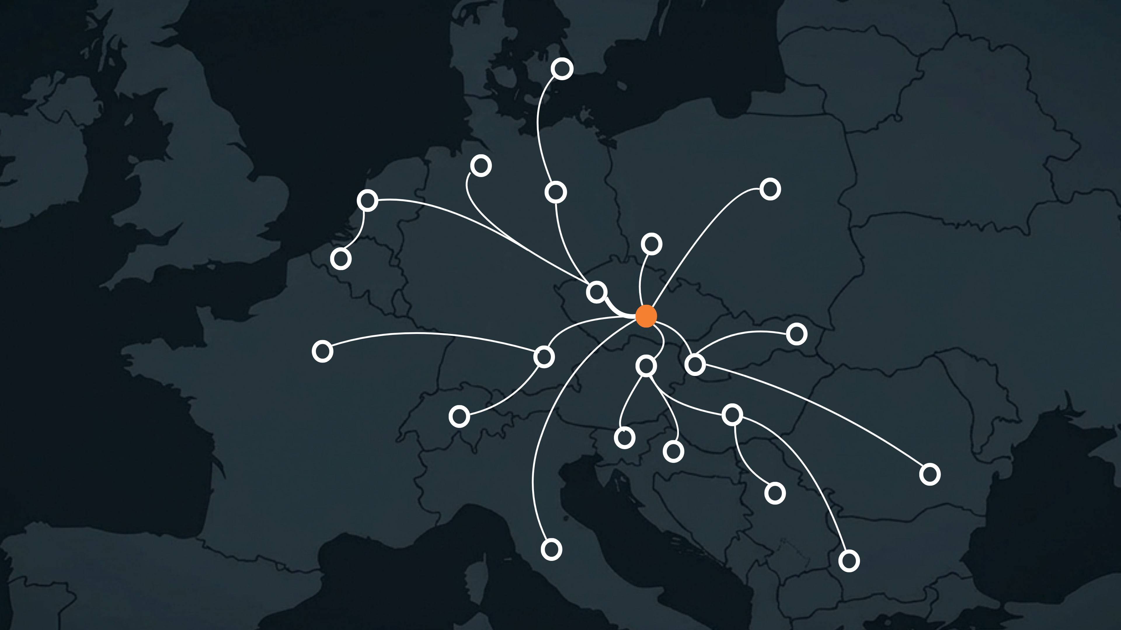 European reach map